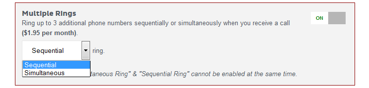 Sequential ring